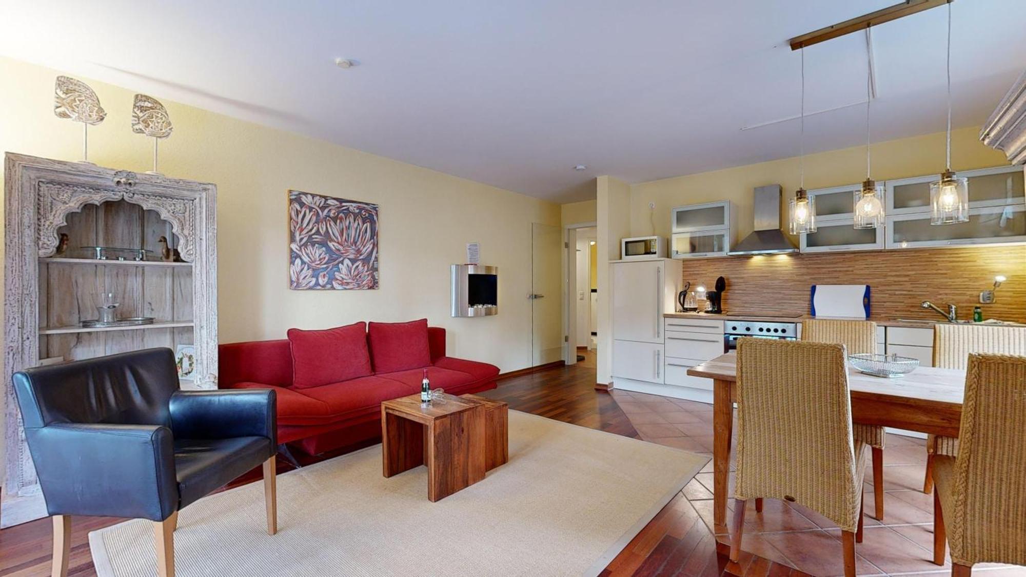 Strandnahe Fewos Mit 2 Schlafzimmern Und Balkon, Residenz Prorer Wiek, Binz Dış mekan fotoğraf