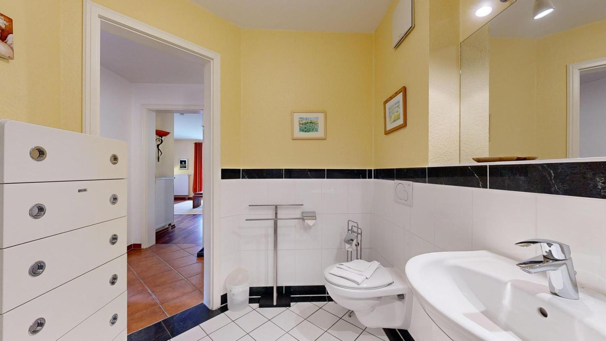Strandnahe Fewos Mit 2 Schlafzimmern Und Balkon, Residenz Prorer Wiek, Binz Dış mekan fotoğraf