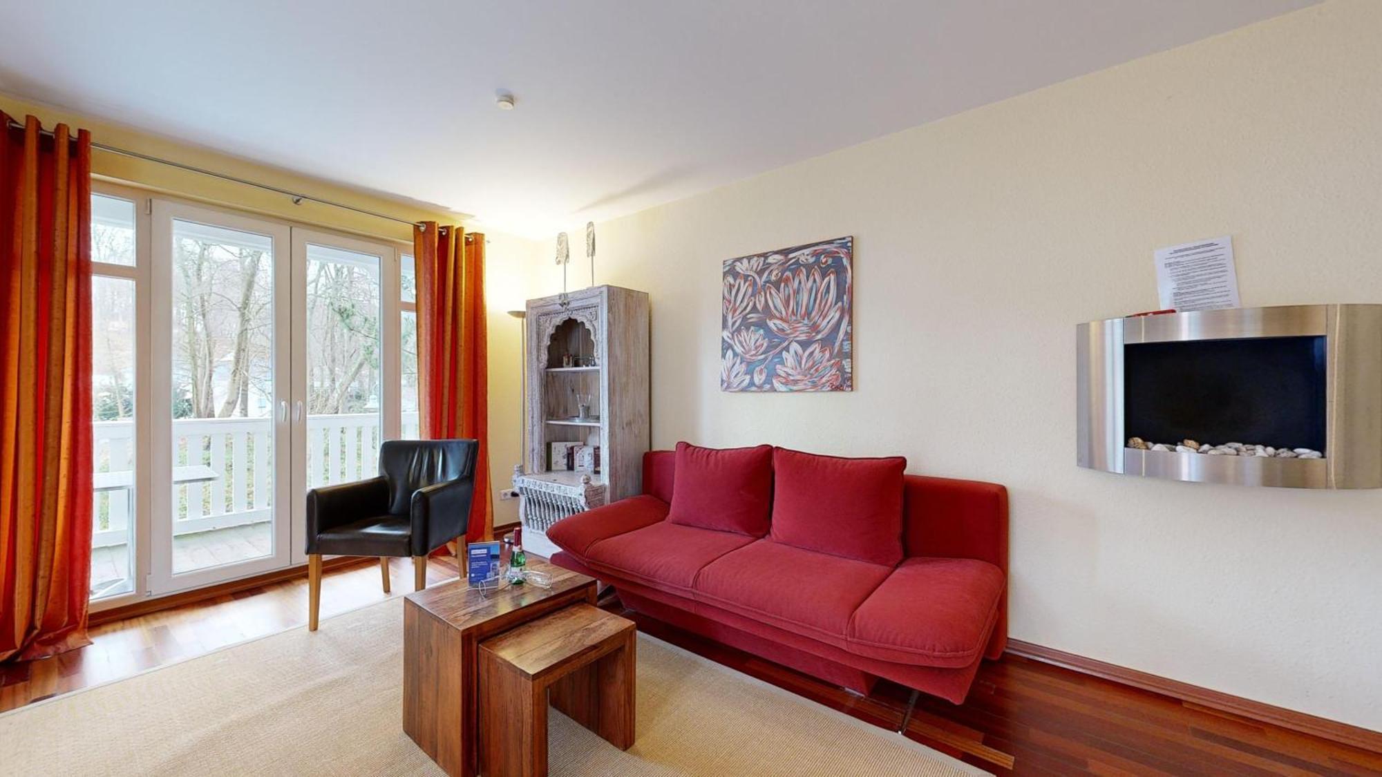 Strandnahe Fewos Mit 2 Schlafzimmern Und Balkon, Residenz Prorer Wiek, Binz Dış mekan fotoğraf