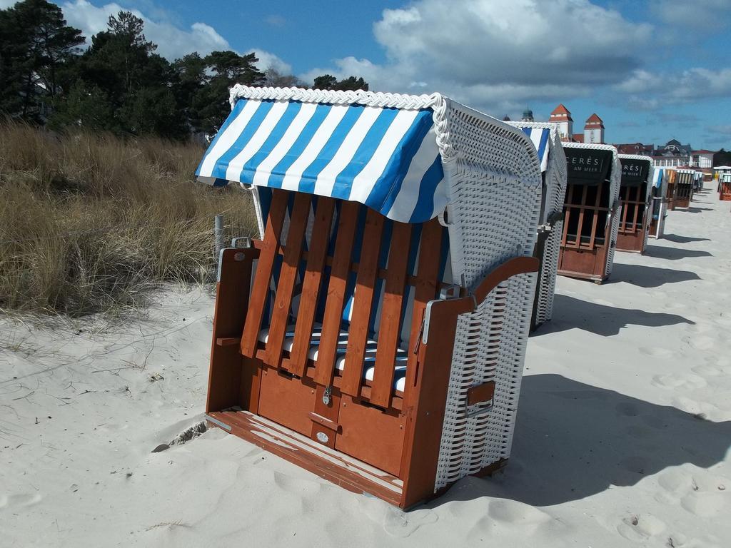 Strandnahe Fewos Mit 2 Schlafzimmern Und Balkon, Residenz Prorer Wiek, Binz Dış mekan fotoğraf